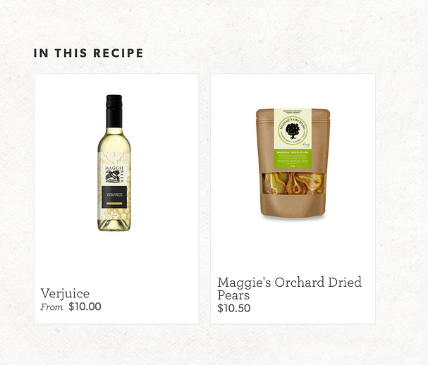 Products Featured In Maggie Beer Recipe